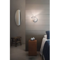 Slamp Lafleur Applique Dimmable LED Wall Lamp for Indoor By