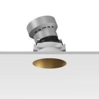 Flos Kap Ø50 Adjustable Round Optic Medium LED Recessed Flos Kap Ø50 Adjustable Round Optic Medium LED Recessed