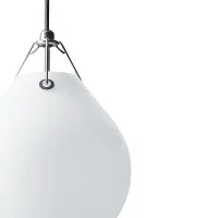 Louis Poulsen Moser Lampada da Sospensione in Vetro Bianco By