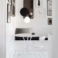 Louis Poulsen Moser Lampada da Sospensione in Vetro Bianco By