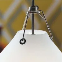 Louis Poulsen Moser Lampada da Sospensione in Vetro Bianco By