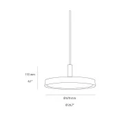 Louis Poulsen LP Slim Round 680 Lampada da Sospensione