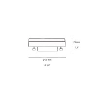 Ideal Lux Lampadina LED GX53 9.5W con Schermo Satinato alta