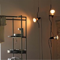 Flos Parentesi Suspension Pendant Lamp Dimmable Black LED LAMP