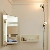 Flos Parentesi Suspension Pendant Lamp Dimmable Black LED LAMP