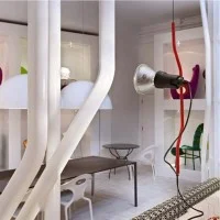 Flos Parentesi Dimmer Suspension Pendant Lamp Red LED LAMP
