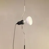 Flos Parentesi Lampada Sospensione Nickel LAMPADINA LED INCLUSA