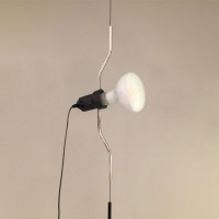 Flos Parentesi Suspension Pendant Lamp Nickel LED LAMP INCLUDED