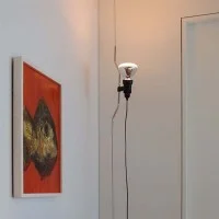 Flos Parentesi Dimmerabile Lampada Sospensione Nickel LAMPADINA Flos Parentesi Dimmerabile Lampada Sospensione Nickel LAMPADINA