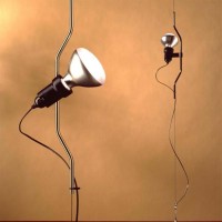 Flos Parentesi Dimmer Suspension Pendant Lamp Nickel LED LAMP