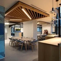 Artemide Stablight "A" Dimmable LED Suspension Lamp in Blown