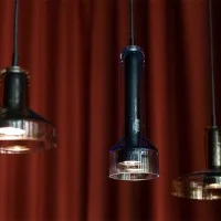Artemide Stablight "A" Dimmable LED Suspension Lamp in Blown