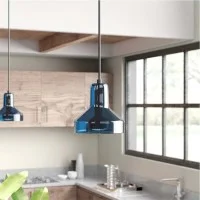 Artemide Stablight "A" Dimmable LED Suspension Lamp in Blown
