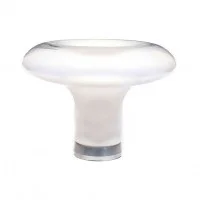 Artemide Lesbo Table Lamp in Murano Glass Vintage Style for