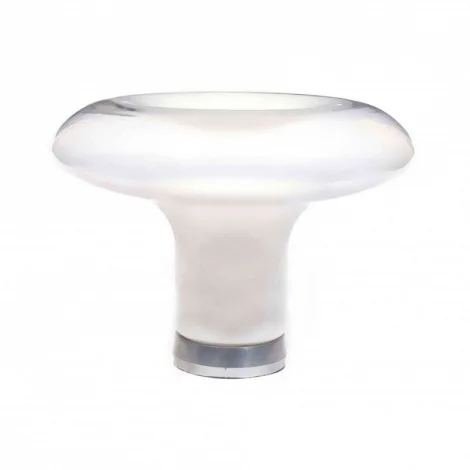 Artemide Lesbo Table Lamp in Murano Glass Vintage Style for
