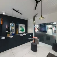 Artemide Stablight 3 Lights Adjustable Suspension Lamp LED