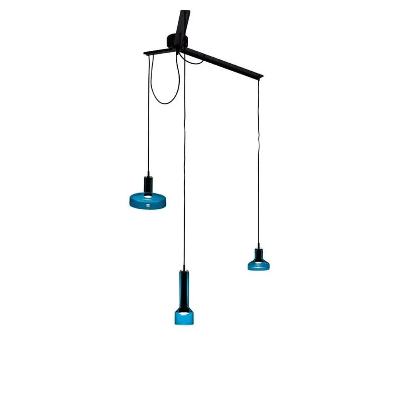 Artemide Stablight 3 Lights Adjustable Suspension Lamp LED Artemide Stablight 3 Lights Adjustable Suspension Lamp LED