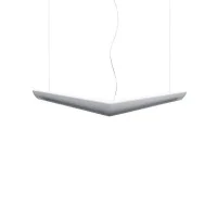 Artemide Mouette LED 55W Symmetric Suspension Lamp White By Artemide Mouette LED 55W Symmetric Suspension Lamp White By