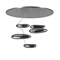 Artemide Mercury Mini LED Ceiling Dimmable In Polished Chrome Artemide Mercury Mini LED Ceiling Dimmable In Polished Chrome