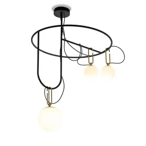 Artemide nh S4 Circulaire Multiple Suspended LED Ceiling Lamp