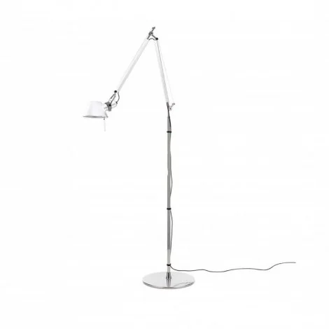 Artemide Tolomeo Floor Bianco Lampada da Terra Orientabile per