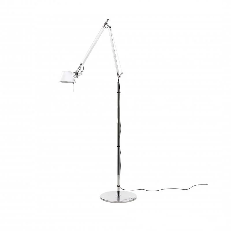 Artemide Tolomeo Floor Bianco Lampada da Terra Orientabile per Artemide Tolomeo Floor Bianco Lampada da Terra Orientabile per