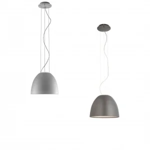Artemide Nur Mini Dome Suspension Lamp with Direct Light Design