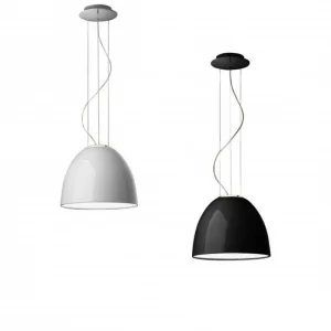 Artemide Nur Mini Gloss Direct Light Dome Suspension Lamp