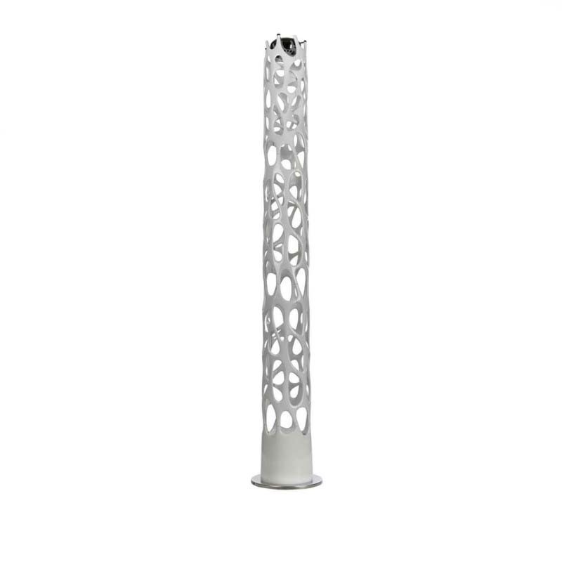 Artemide New Nature Lampada LED da Terra Bianca a Doppia Artemide New Nature Lampada LED da Terra Bianca a Doppia