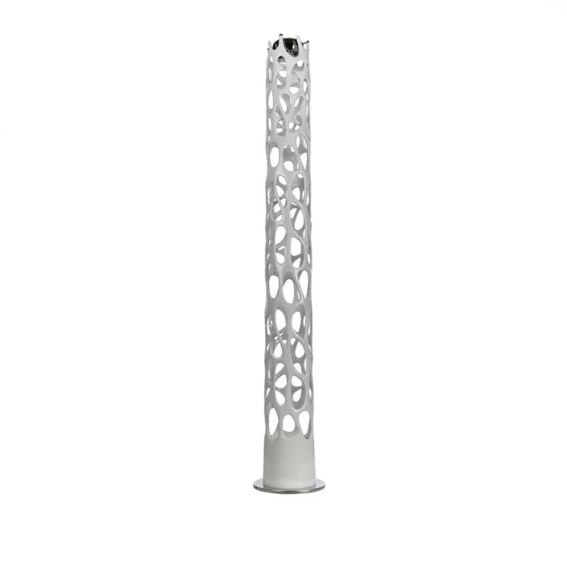 Artemide New Nature Lampada LED da Terra Bianca a Doppia Artemide New Nature Lampada LED da Terra Bianca a Doppia