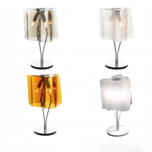 Artemide Logico Mini Table Dimmable Indoor Lamp in Blown Glass