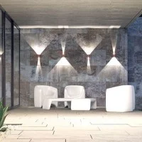 Mantra Taos Lampada Applique da Parete a LED Biemissione in