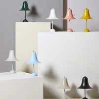 Verpan Pantop Ø23 Lampada da Tavolo a Campana da Interno By