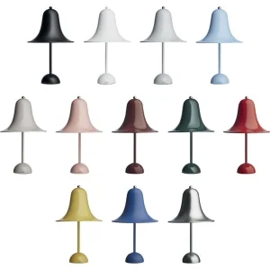 Verpan Pantop Ø23 Lampada da Tavolo a Campana da Interno By
