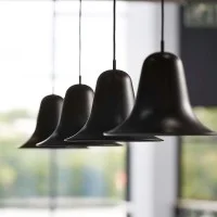 Verpan Pantop Ø23 Pendant Lampada da Sospensione a Campana per