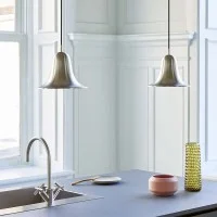 Verpan Pantop Ø23 Pendant Lampada da Sospensione a Campana per
