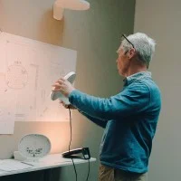 Flos Oplight W2 LED Dimmable Wall Lamp Applique By Jasper Flos Oplight W2 LED Dimmable Wall Lamp Applique By Jasper