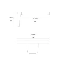 Flos Oplight W2 Lampada Applique da Parete a LED Dimmerabile By