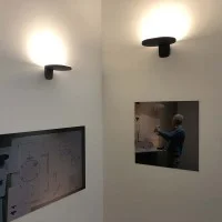 Flos Oplight W2 LED Dimmable Wall Lamp Applique By Jasper Flos Oplight W2 LED Dimmable Wall Lamp Applique By Jasper