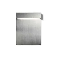 Flos Real Matter LED Lampada da Parete Incasso 3W Acciao Inox Flos Real Matter LED Lampada da Parete Incasso 3W Acciao Inox