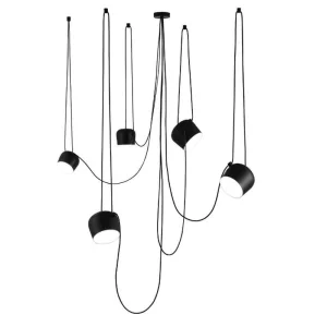 Flos AIM x 5 Punti Luce LED Lampada Sospensione Soffitto