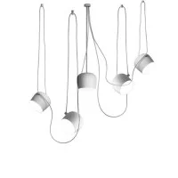 Flos AIM x 5 Punti Luce LED Lampada Sospensione Soffitto