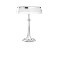 Flos Bon Jour Versailles LED Lampada da Tavolo Cromo Trasparente
