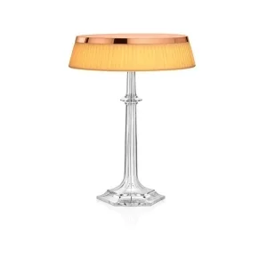 Flos Bon Jour Versailles LED Lampada da Tavolo Rame Tessuto