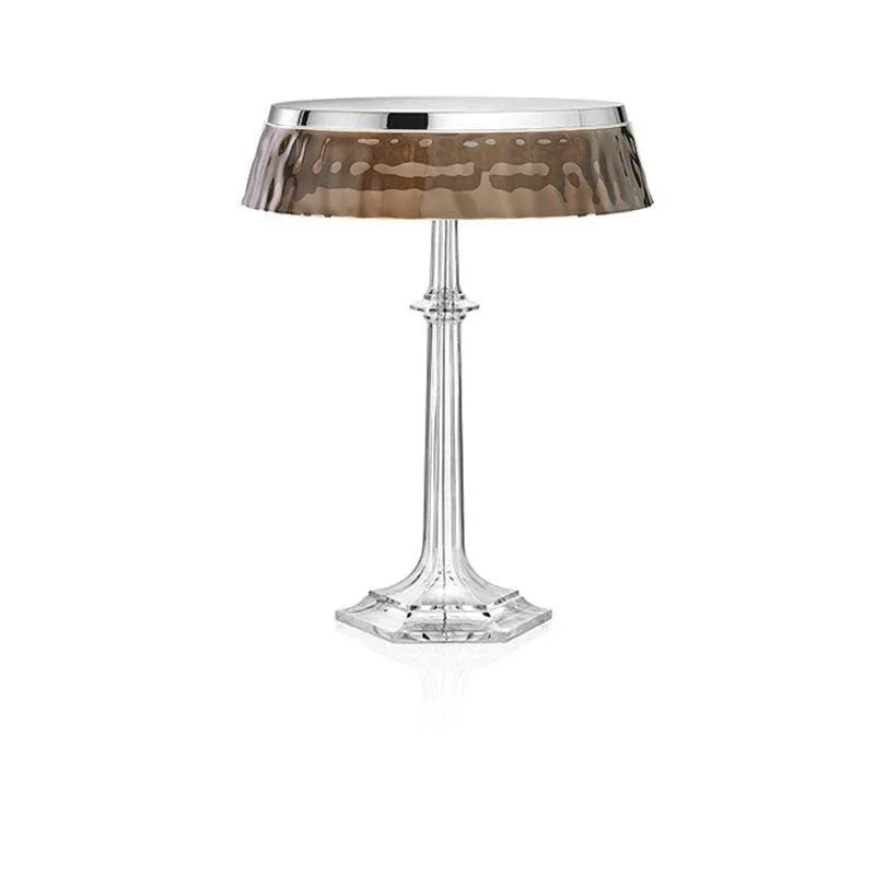 Flos Bon Jour Versailles LED Lampada da Tavolo Cromo Fumeè Flos Bon Jour Versailles LED Lampada da Tavolo Cromo Fumeè