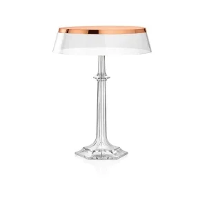 Flos Bon Jour Versailles LED Lampada da Tavolo Rame Trasparente