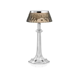 Flos Bon Jour Versailles Small LED Table Lamp Chrome Fumeè