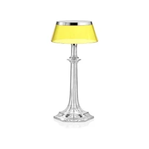 Flos Bon Jour Versailles Small LED Table Lamp Chrome Yellow