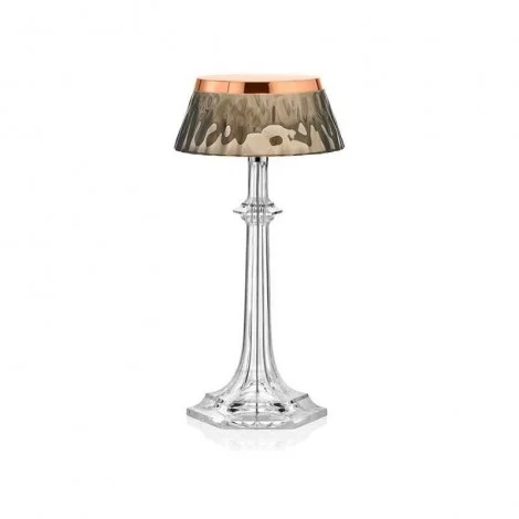 Flos Bon Jour Versailles Small LED Lampada da Tavolo Rame Fumeè