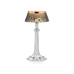 Flos Bon Jour Versailles Small LED Lampada da Tavolo Rame Fumeè